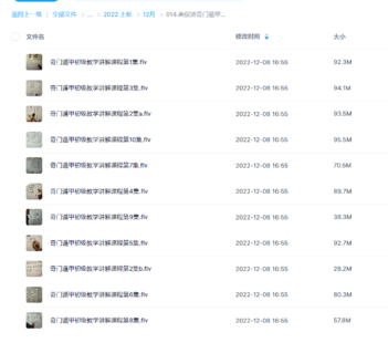 高俊波奇门遁甲初级