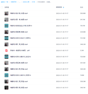 陈春林-（视频）2014境象风水视频