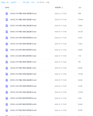 铁书生-（录音）2012年第八期铁口梅花断录音22讲