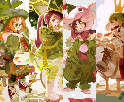 毛球滚滚来2022日系治愈插画第2期百度网盘