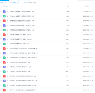 【极客时间】技术领导力实战笔记2022【完结】