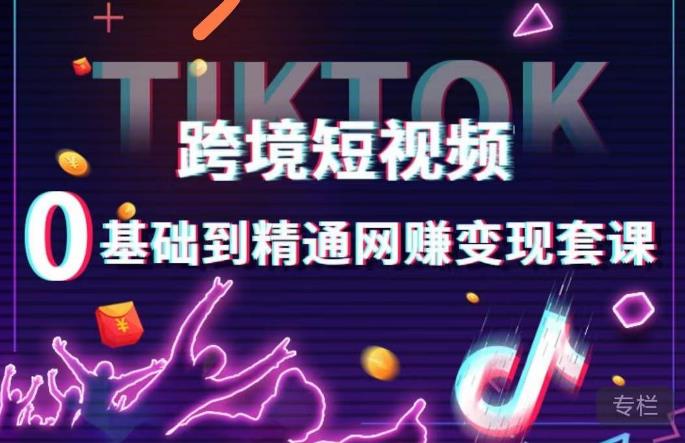 跨境短视频TIKTOK 0基础网赚变现，跨境短视频独立站带货变现技巧百度网盘
