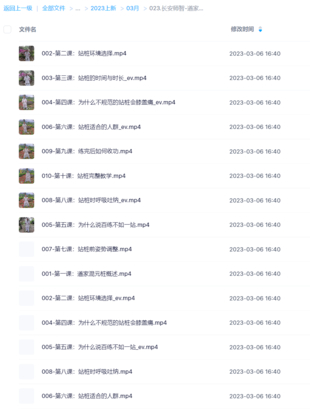 长安师智-道家混元桩详细系统教学10课时