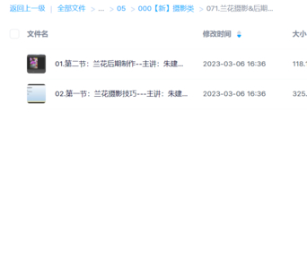 兰花摄影&后期技法 主讲：朱建华老师