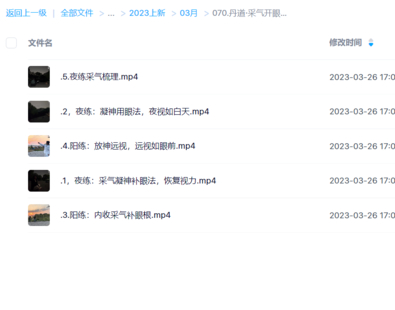 丹道·采气开眼功【近视，改善视力，用眼过度】