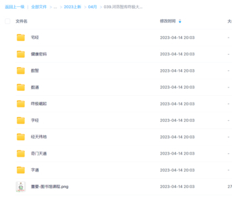 河洛智库终极大课合集