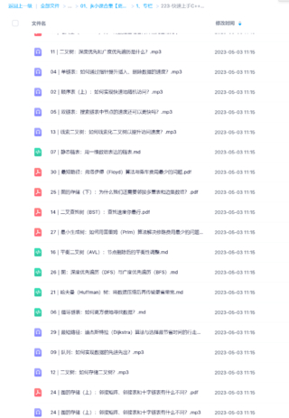 快速上手C++数据结构与算法