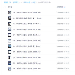 【易学上新】004.《阳宅风水长眼法》11集