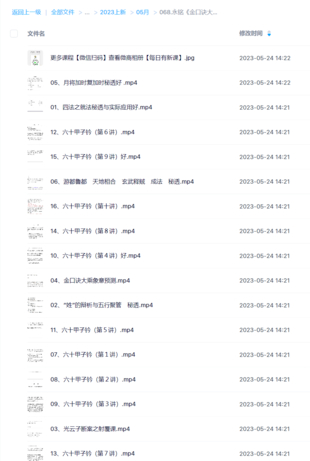 永铭《金口诀大乘密旨培训》16集视频