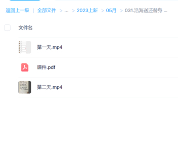 浩海送还替身 第二期