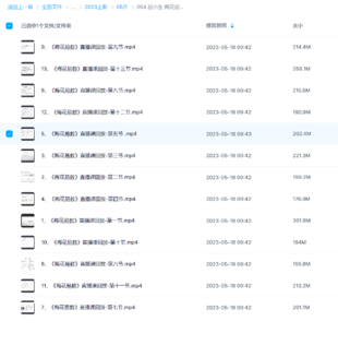 易小生 梅花易数直播课程13集