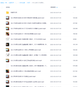 左林八字命理实战 18集