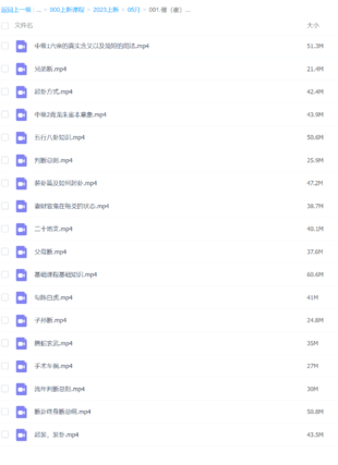 【易学上新】001.催（崔）文举老师《民间六爻神断》课程18集视频