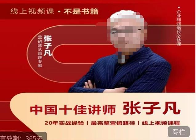 张子凡·20年实战经验 揭秘营销底层逻辑百度网盘