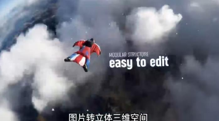 AE脚本 平面图片转3d三维视差动画Projection 3D v3.08百度网盘