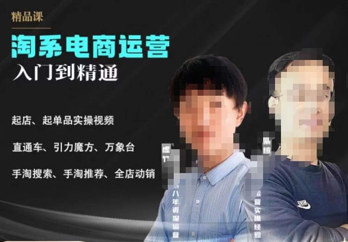 2023手淘搜索实操课+体系化课程，​起店起单品实操视频课程百度网盘