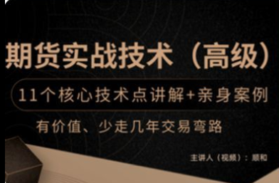 顺和博士-期货实战精华技术 （高级）百度网盘