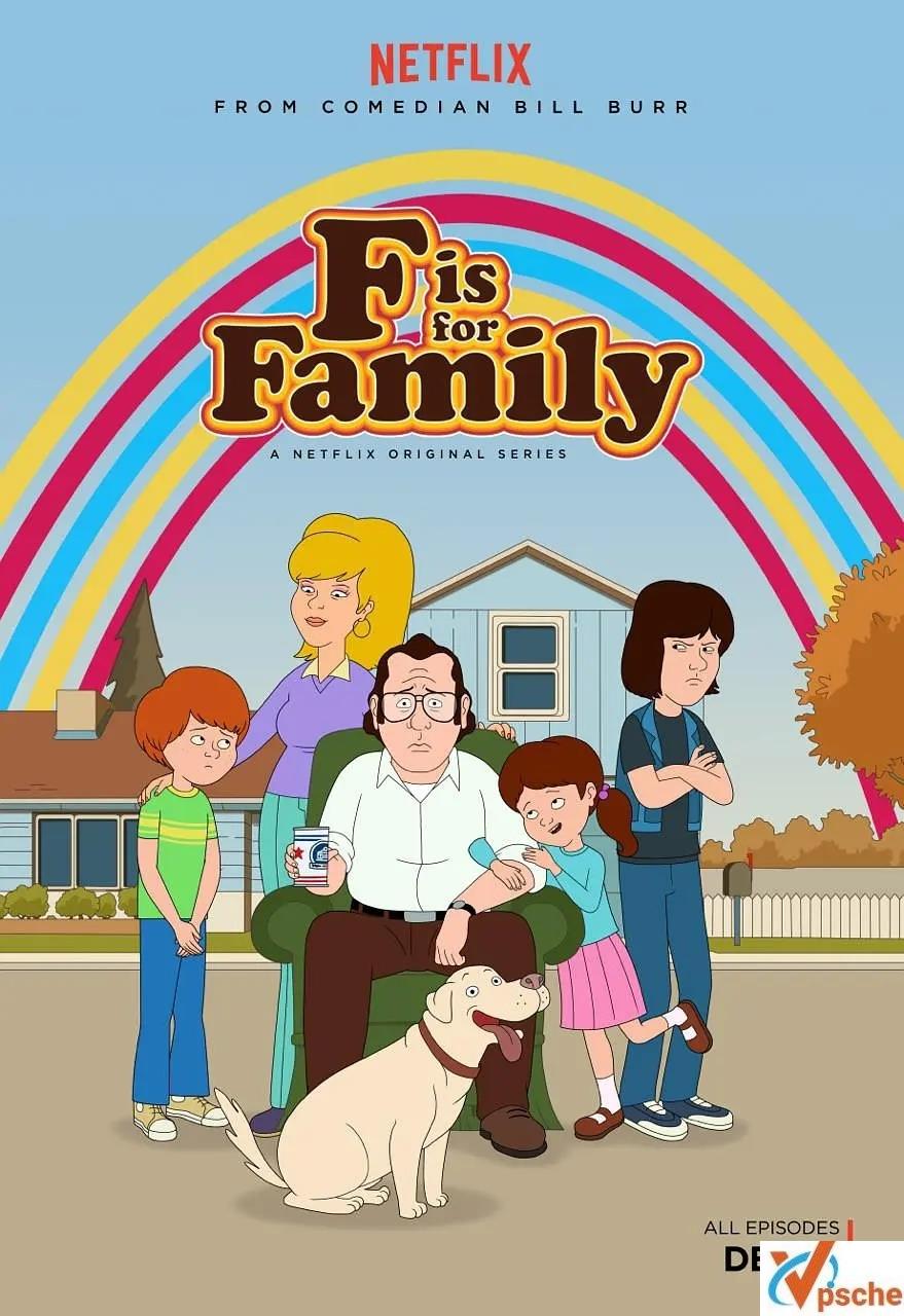 [动漫剧集]《福是全家福的福/F Is for Family》全五季+英语中字合集百度云网盘分享[MP4/16.38GB]