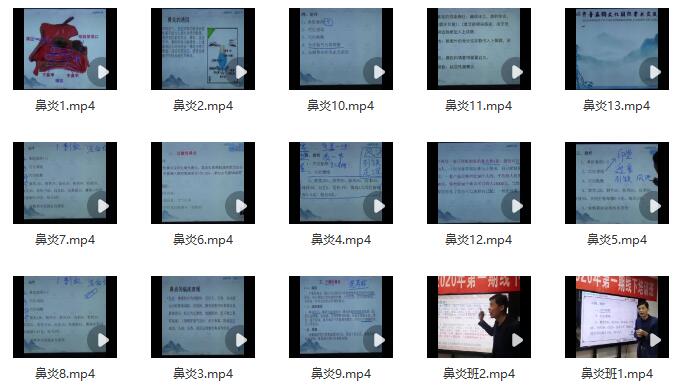 靳庆东靳氏截针鼻炎百度网盘
