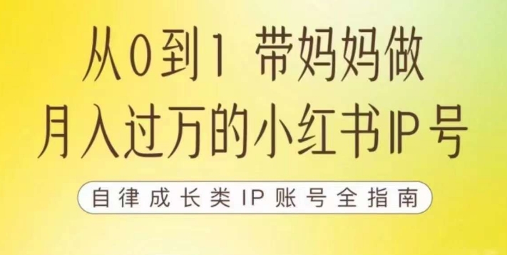 100天小红书训练营【7期】，自媒体博主自律成长IP账号全指南百度网盘