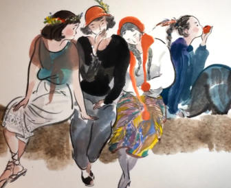 纸舍云工坊第二期插图基础技法演示与讲解2020年百度网盘