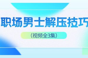 职场男士解压技巧（视频全3集）百度网盘