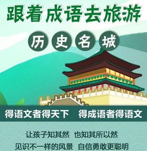 【童立方】《跟着成语去旅游-千年古都》76集+《文化名城》120集