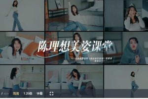 陈理想拍照动作美姿课堂百度网盘