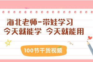 海北老师-带娃学习 100节干货视频百度网盘