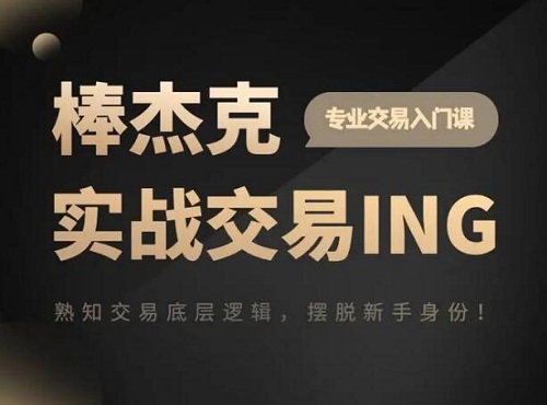 【杰克交易学院】《实战交易从入门到精通 实战交易ING 29集》