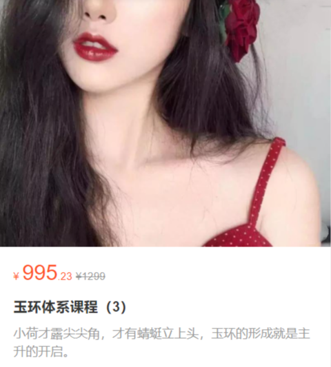 【财女西施】原价995元的《玉环体系课程（3）》