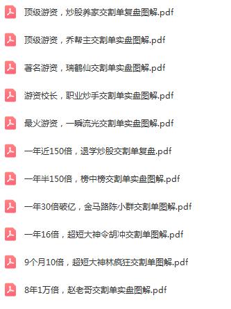 【淘股吧】《游资交割单K线图解》