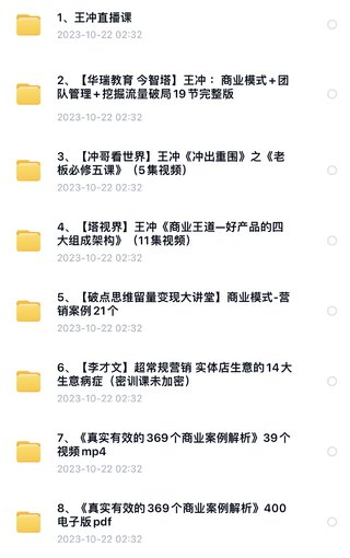 【大师上新】156.王冲（15套）