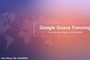 Google Guava深入浅出实战课百度网盘