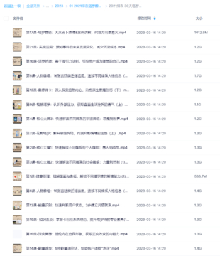 【魔法上新】01 2021绯夜塔罗牌高阶课程22集视频+资料包