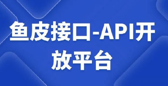 鱼皮接口-API开放平台视频课程百度网盘