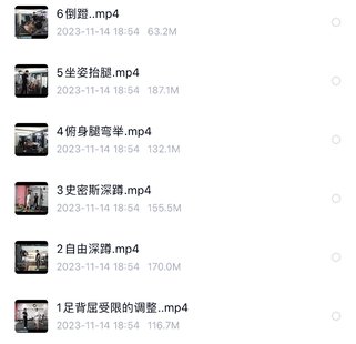 【瑜伽健身上新】 051.【诺亚第运动康复学院】完美臀腿