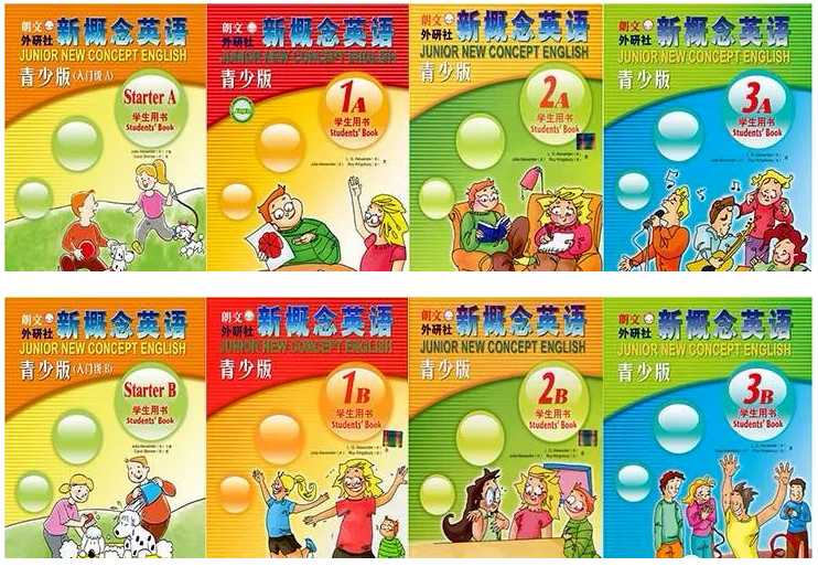 《新概念英语青少版》(Starter A至3B)视频+课件+录音+动画+试题全套