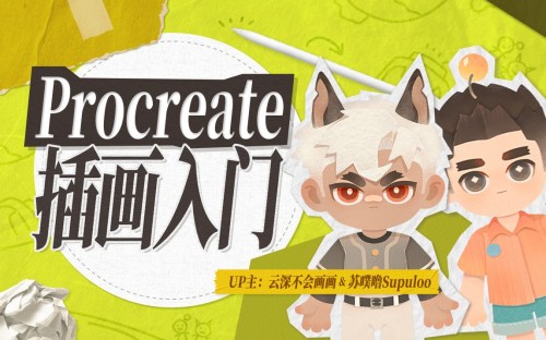 Procreate元计划：萌新插画入门课百度网盘
