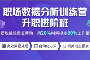 数据分析-环球青藤-数据分析师就业训练营百度网盘