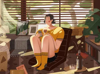 阿妹艺术HOHO猴扁平插画系统课2021百度网盘