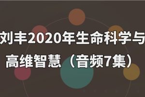 刘丰2020年生命科学与高维智慧7集百度网盘