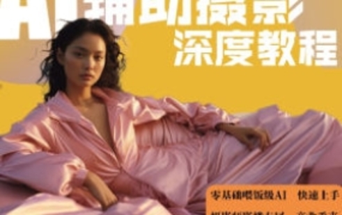 【设计上新】28.芽麦教育AI摄影【Midjourney+Stablediffusion】人工智能商业应用摄影课程