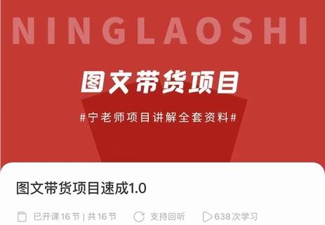 【网赚上新】【人工智能AI类】 AI图文带货
