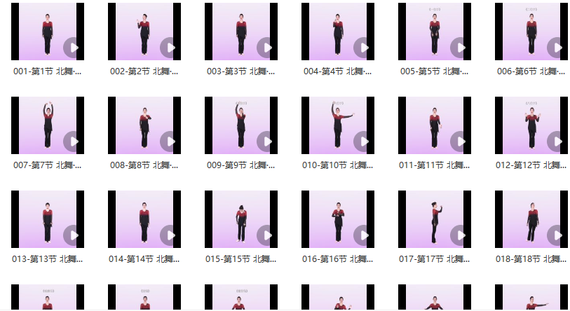 北舞学院派维吾尔族舞风格全效系统课-北舞老师亲授