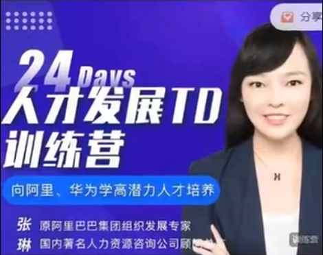 张琳:24天人才发展TD训练营6期