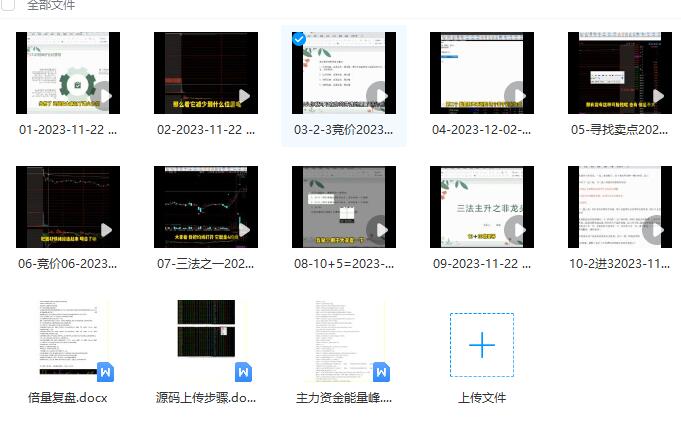 【公众号盈盈】《公众号盈盈的笔记竞价打板教程》