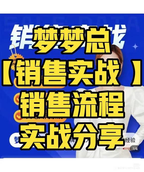 梦梦总-销售心法-销售落地实战分享