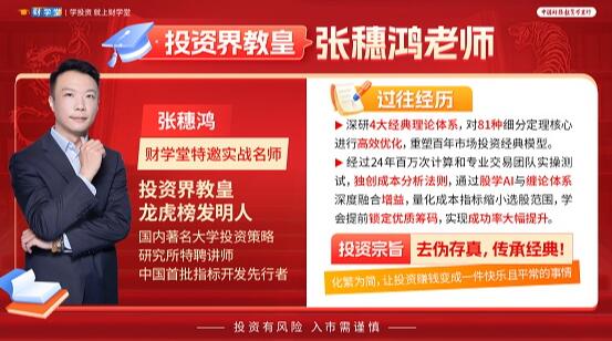 【张穗鸿】《2023年进阶小班课张穗鸿证券专修小班 张穗鸿进阶小班课》