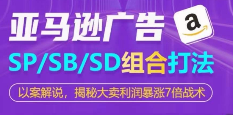 亚马逊SP/SB/SD广告组合打法，大卖利润暴涨7倍战术